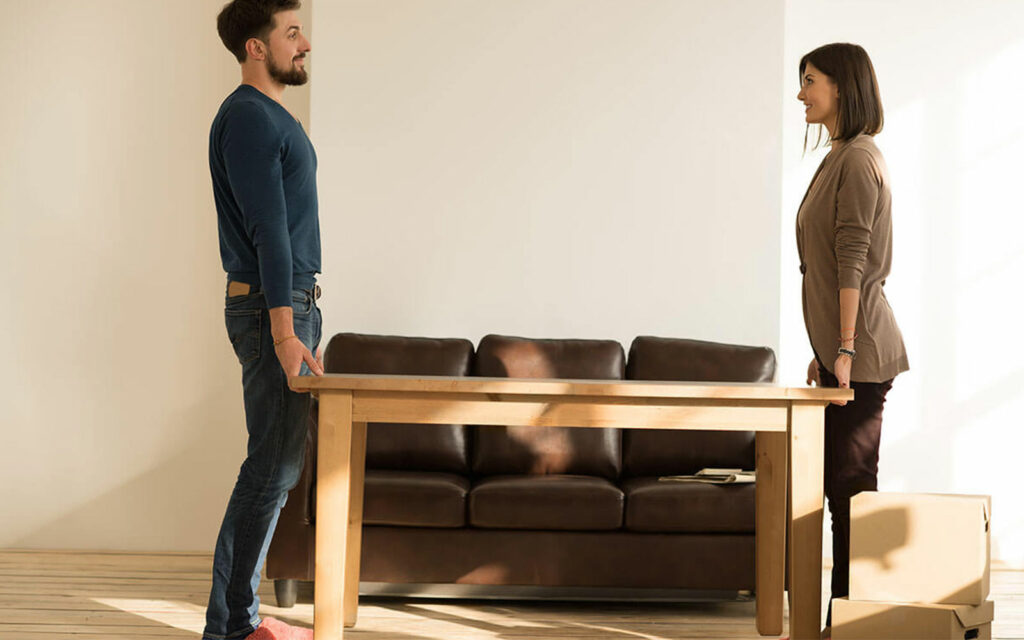 Couple moving table | Joseph's Flooring
