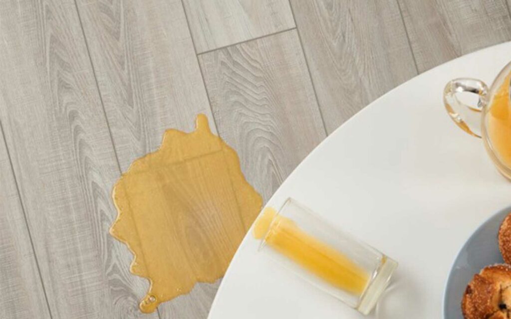 Juice spill cleaning | Joseph's Flooring